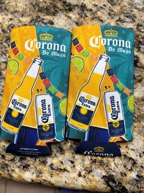 Corona Bottle or Slim Can Koosies